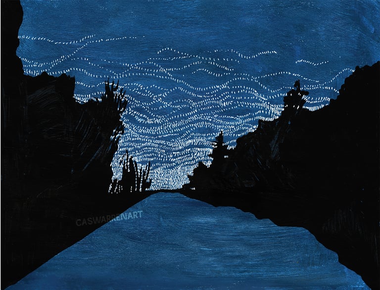 Nightfall 8.5x11 Print