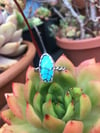 Twisted Kingman Turquoise Ring