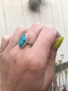 Twisted Kingman Turquoise Ring