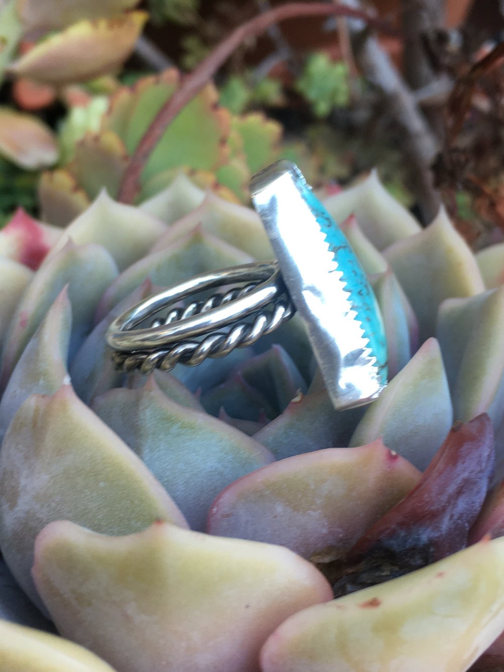 Image of Vintage Turquoise Rodeo Ring