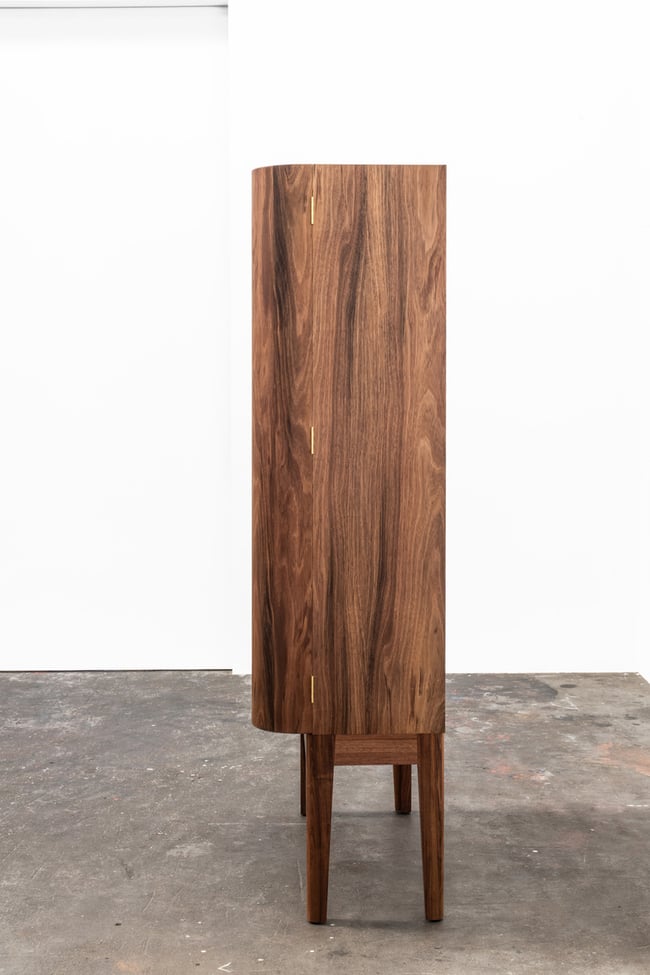 SEVEN DRINKS CABINET WITH GRANITE - MEDIUM