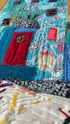 “On a windy day” - Autumn art quilt Image 5