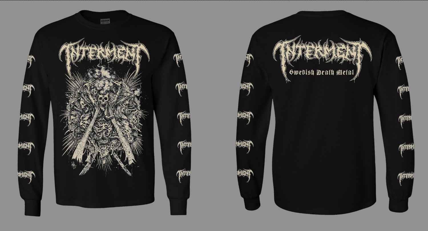 Image of INTERMENT (swe) - swedish death metal Longsleeve ltd. edition