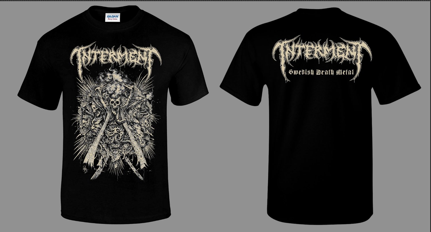 Image of INTERMENT (swe) - swedish death metal T-Shirt ldt. edition