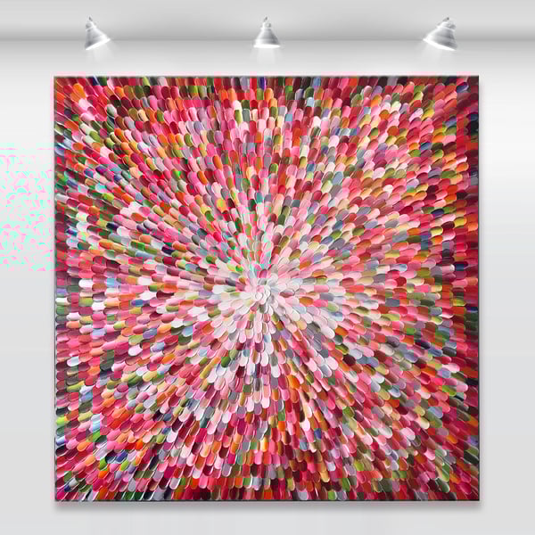 Image of Agathe V - 106x106cm
