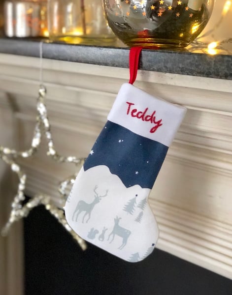 Image of Wish Upon A Star Mini Stocking