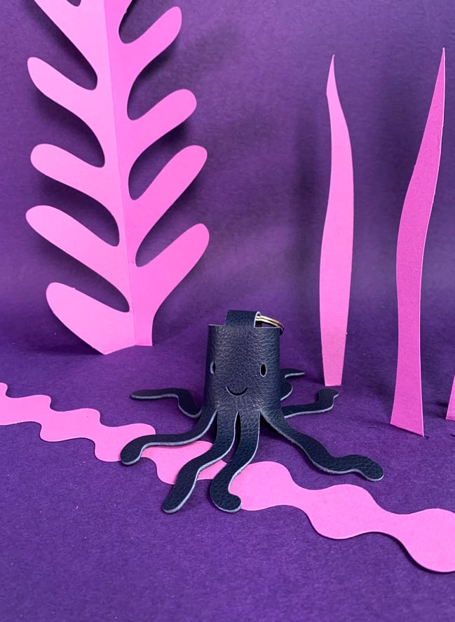Image of Octopus Keyholder - to tag along with you....