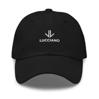 Classic Dad Hat LUCCIANO Black