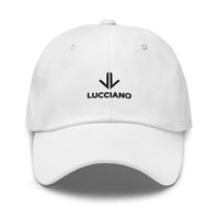 Classic Dad Hat LUCCIANO White