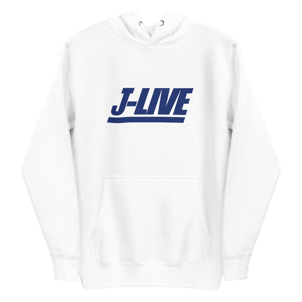 Image of J-Live G-MEN  Hoodie (White)