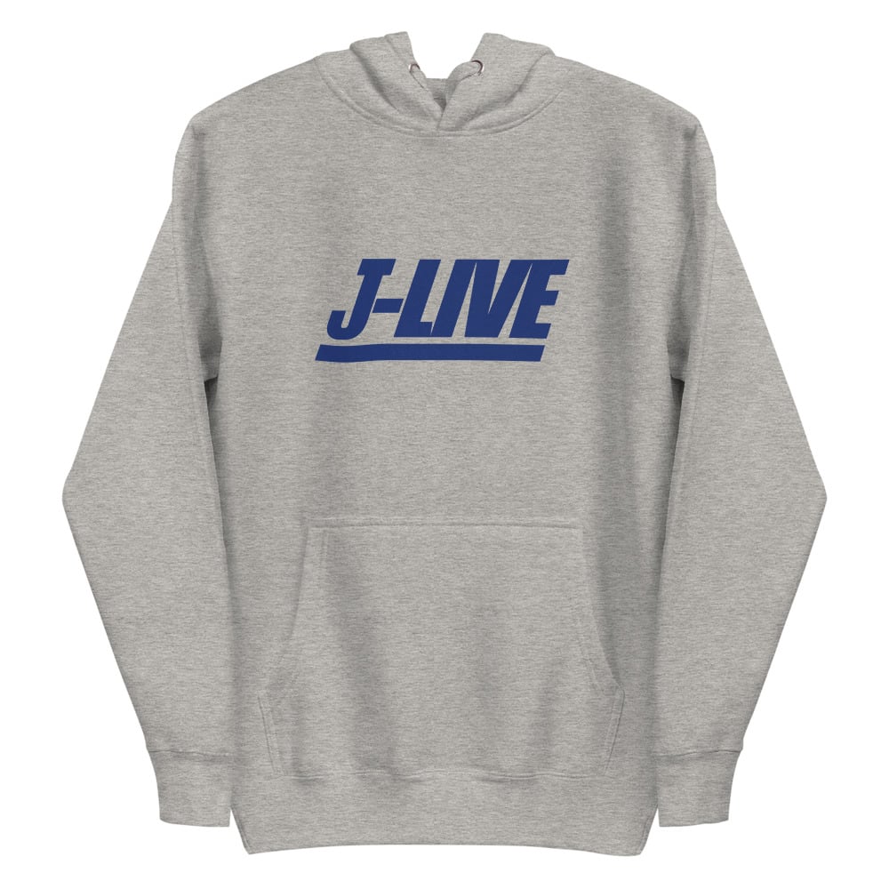 Image of J-Live G-MEN  Hoodie (Heather Grey)