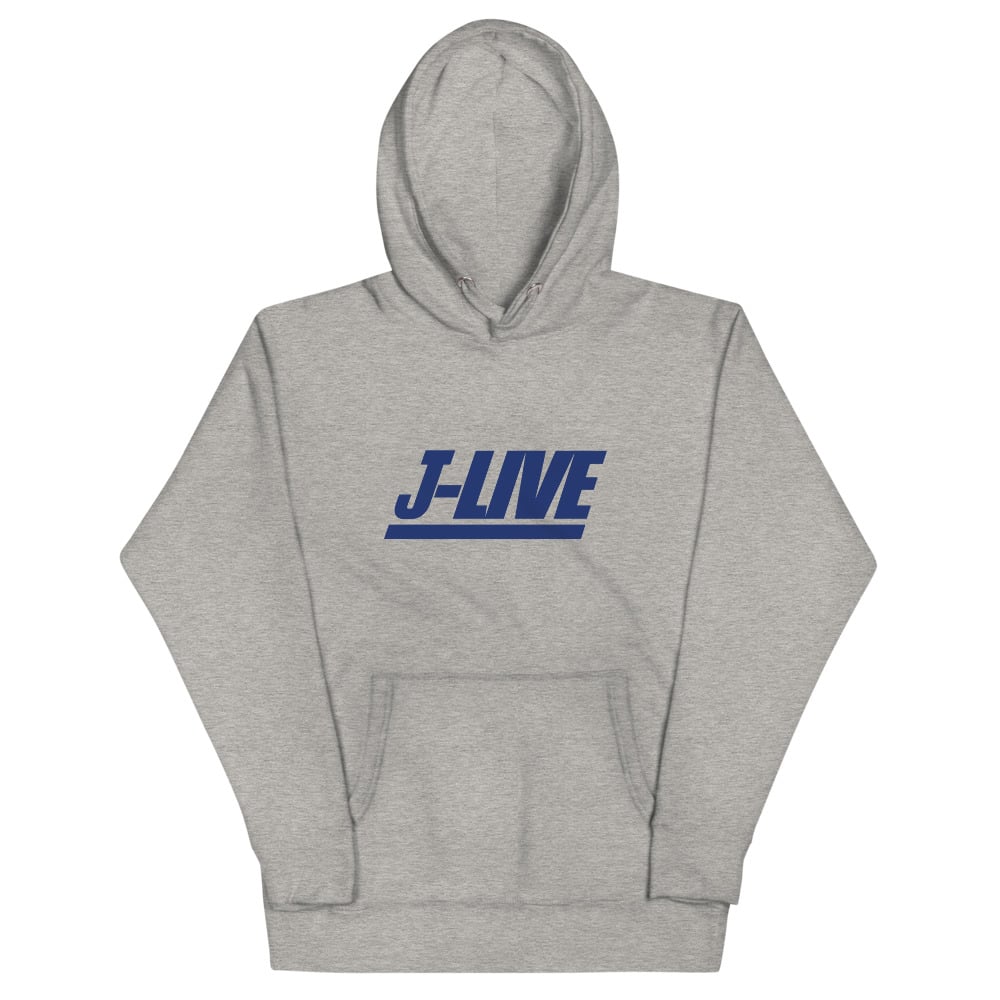 Image of J-Live G-MEN  Hoodie (Heather Grey)