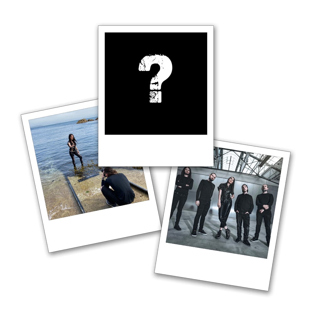 3 surprise Polaroids with descriptions and signatures