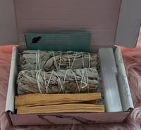 Image 2 of Smudge Kit With Selenite Wand