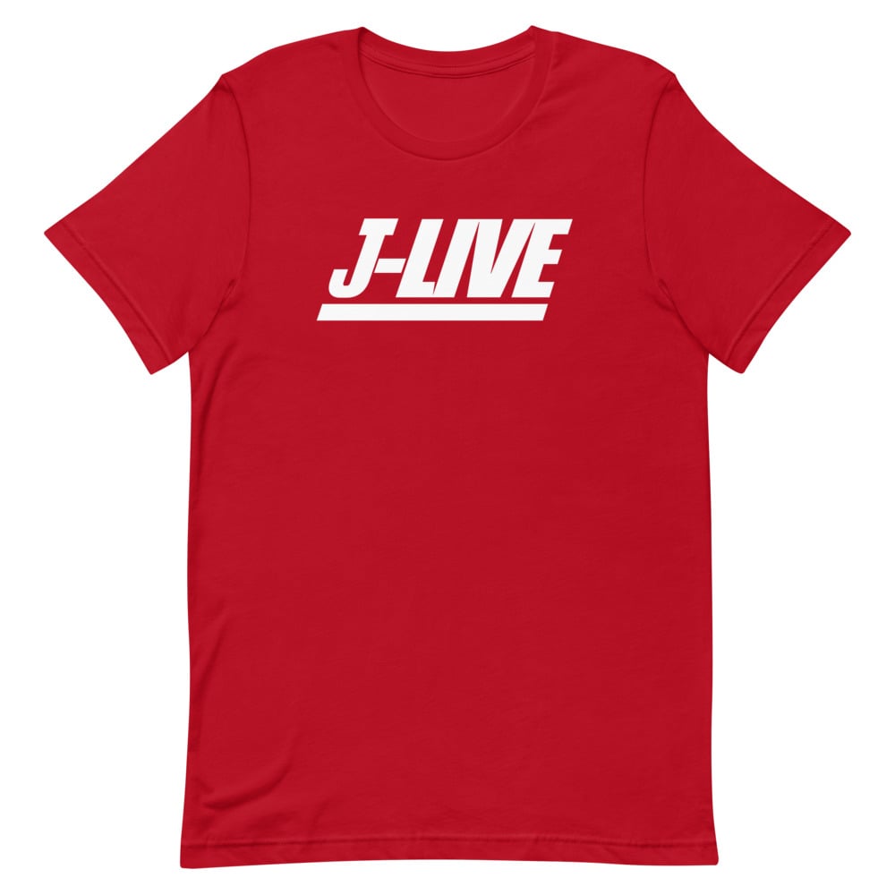 Image of J-Live G-MEN T-Shirt (red)