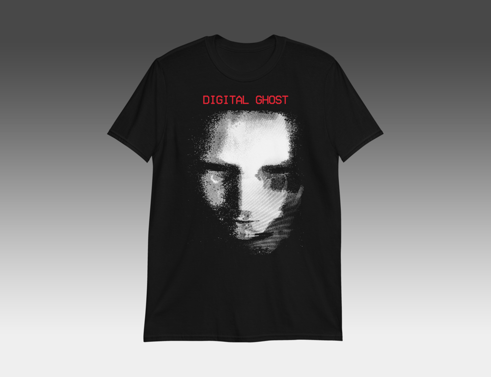 Image of Official  'DIGITAL GHOST' t-shirt