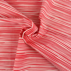  BWB Electric Stripe Red/White by the Yard YWB-018