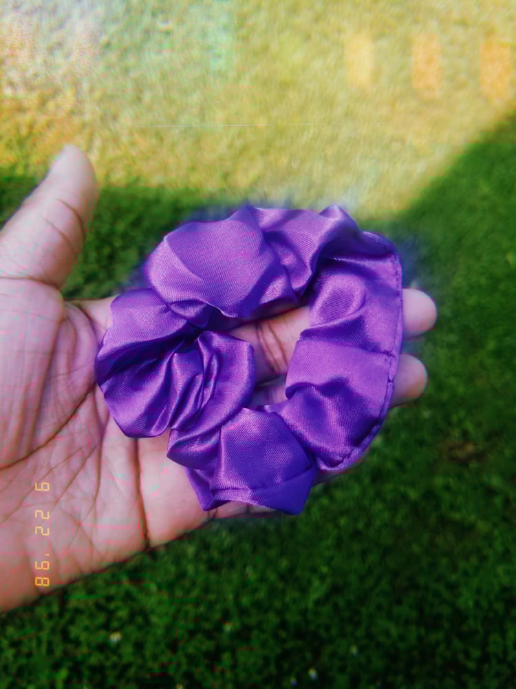Image of Silk Satin Scrunchies