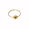 BAGUE SOLEIL OR 14 CARATS