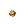 STUD SOLEIL OR 14 CARATS