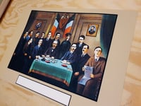 Signing of the 1916 Proclamation A3 Print.