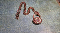 Image 1 of Amethyst Daisy Necklace