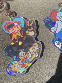 Image 3 of Double Sided SK8 Keychain 