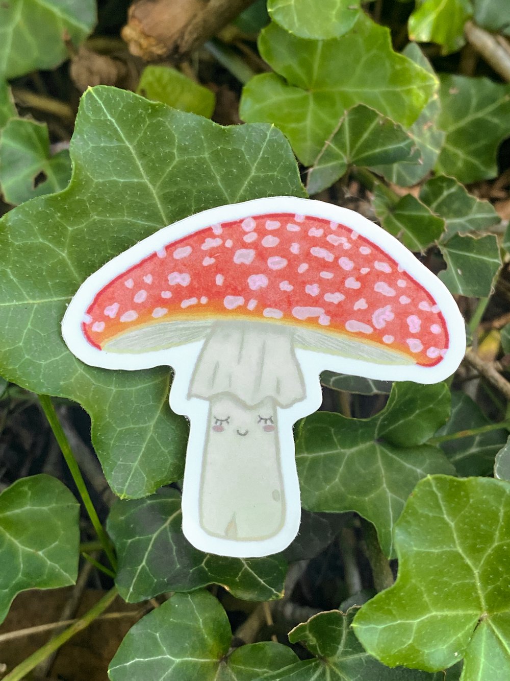 Image of Cindy the Mushroom Sticker