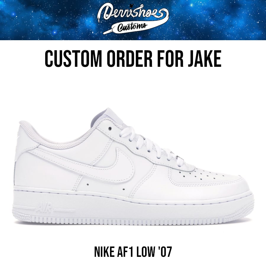 Image of Custom Order For Jake - Air Force 1 Low