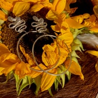 Image 3 of Snake Charmer Hoops 