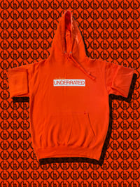 Orange Hoodie (White Logo)