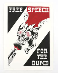 Image 1 of SpiderXdeath 'Free Speech' - Original artwork 2021