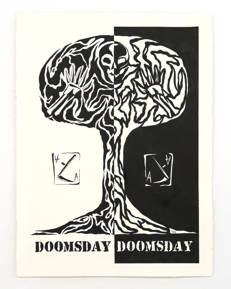 Image of SpiderXdeath 'Doomsday' - Original artwork 2021