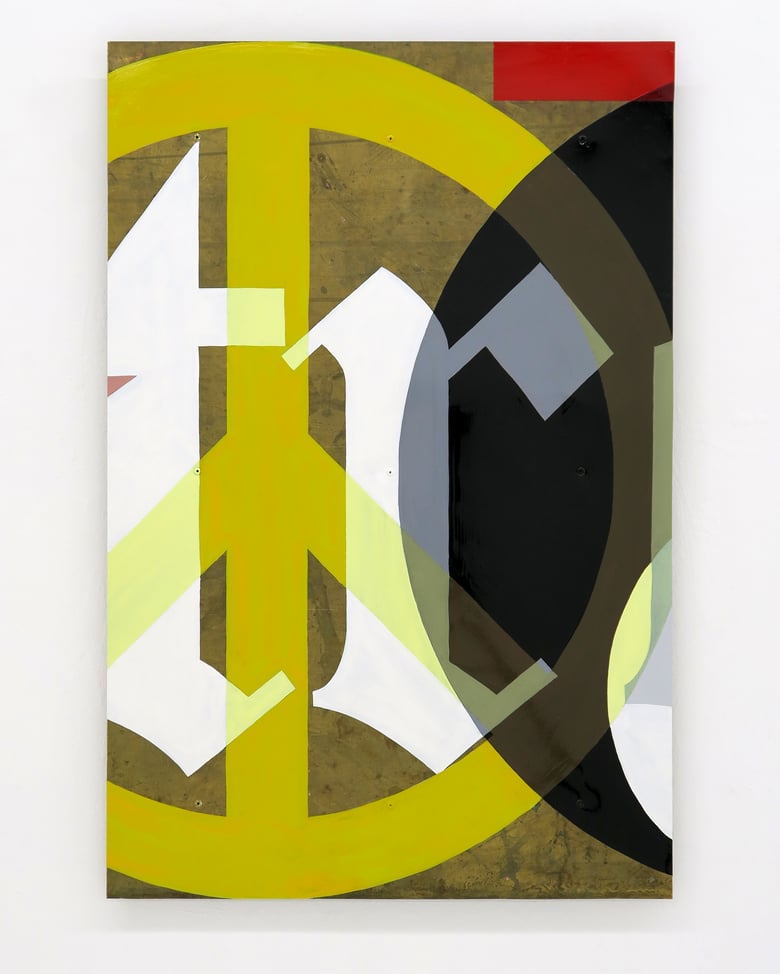 Image of Edward Woodley 'Decontrol - 5’. Original painting 2021
