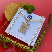 Image 3 of Square Cross Necklace