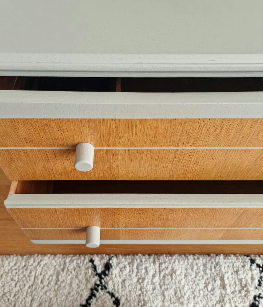 Image of 1950's MEREDEW LOW-PROFILE DRESSER / MEDIA UNIT 