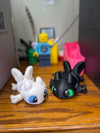 Image 1 of Black and White Dragons