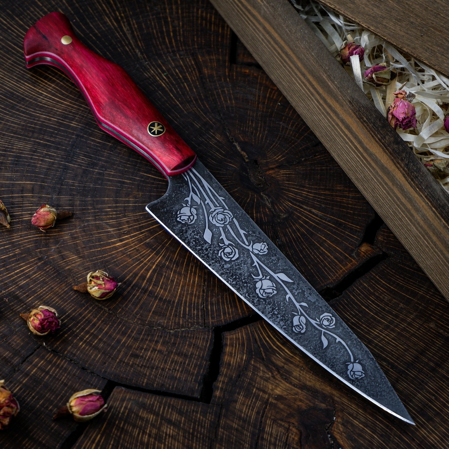 Roses III [M] Stabilized Spalted Birch