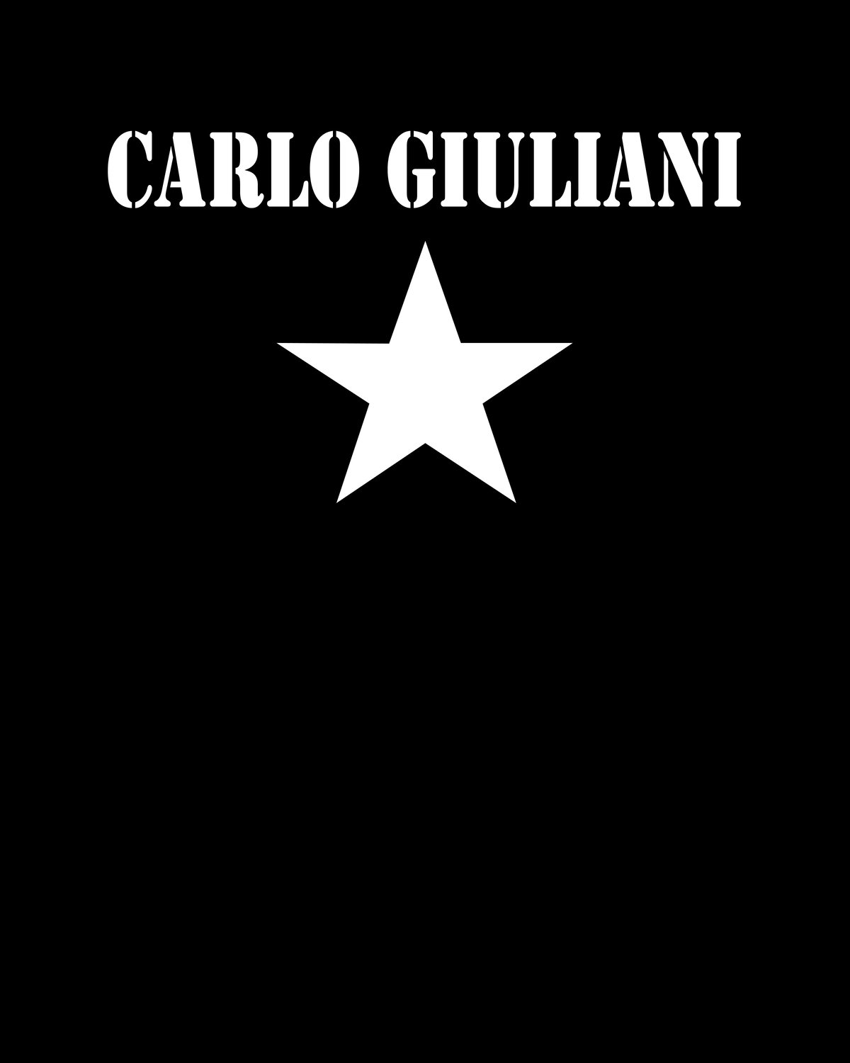 Image of Carlo Giuliani T-shirt
