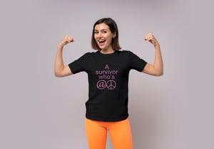 Image of Survivor At Peace, Limited Edition, fundraising T-shirt