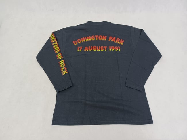 Vintage 1991 Monsters Of Rock LS