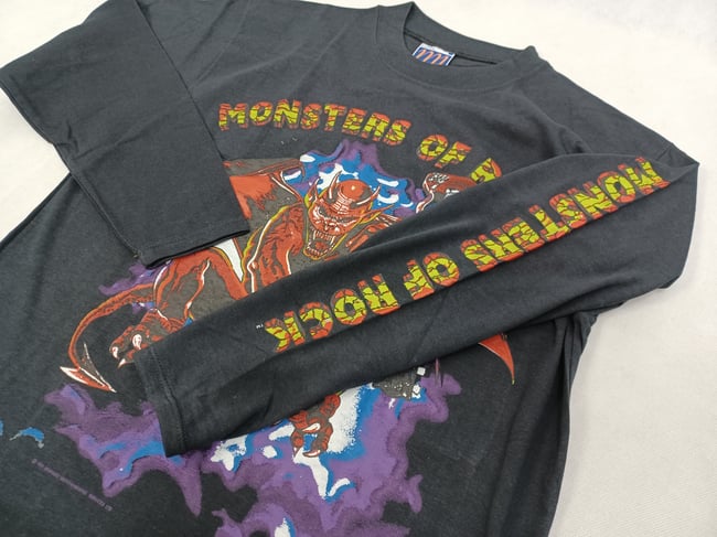 Vintage 1991 Monsters Of Rock LS