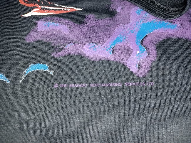 Vintage 1991 Monsters Of Rock LS