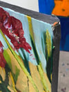Sold. Three Blue Pots