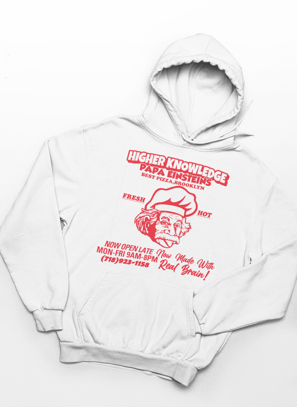 Papa Einsteins Pullover Hoodie [White]