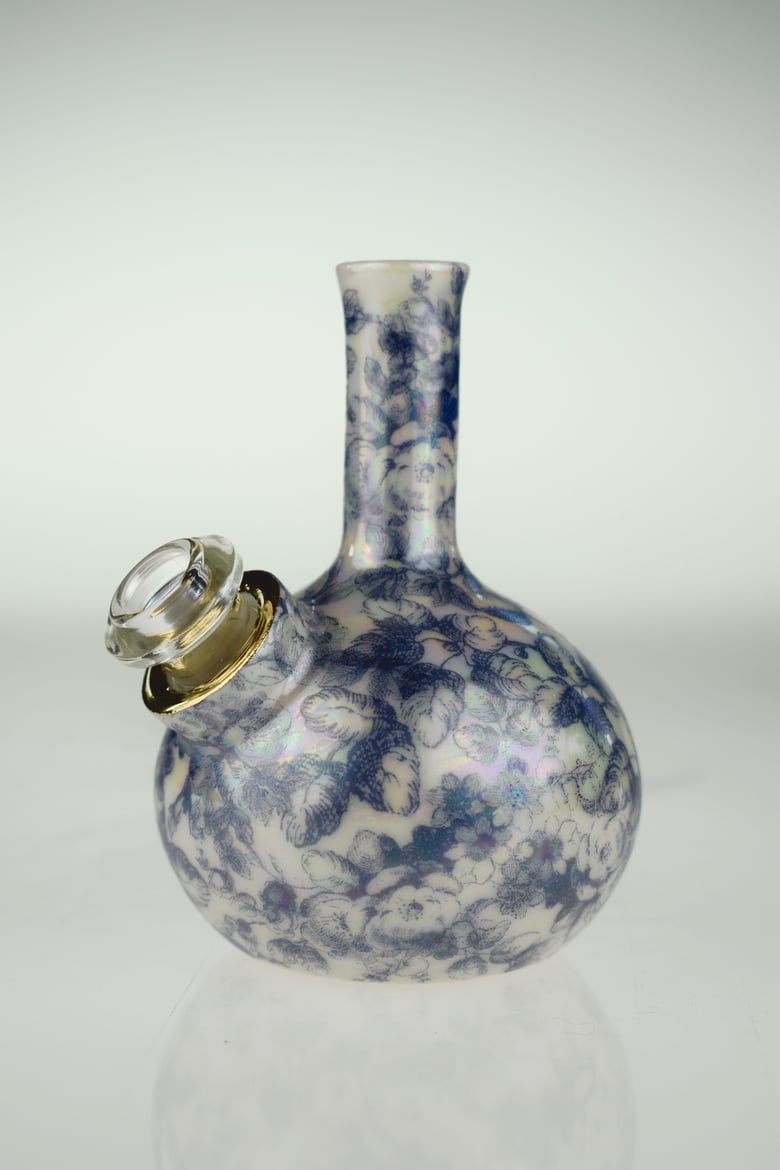 Image of Mini Bud Vase (Black & Grey)