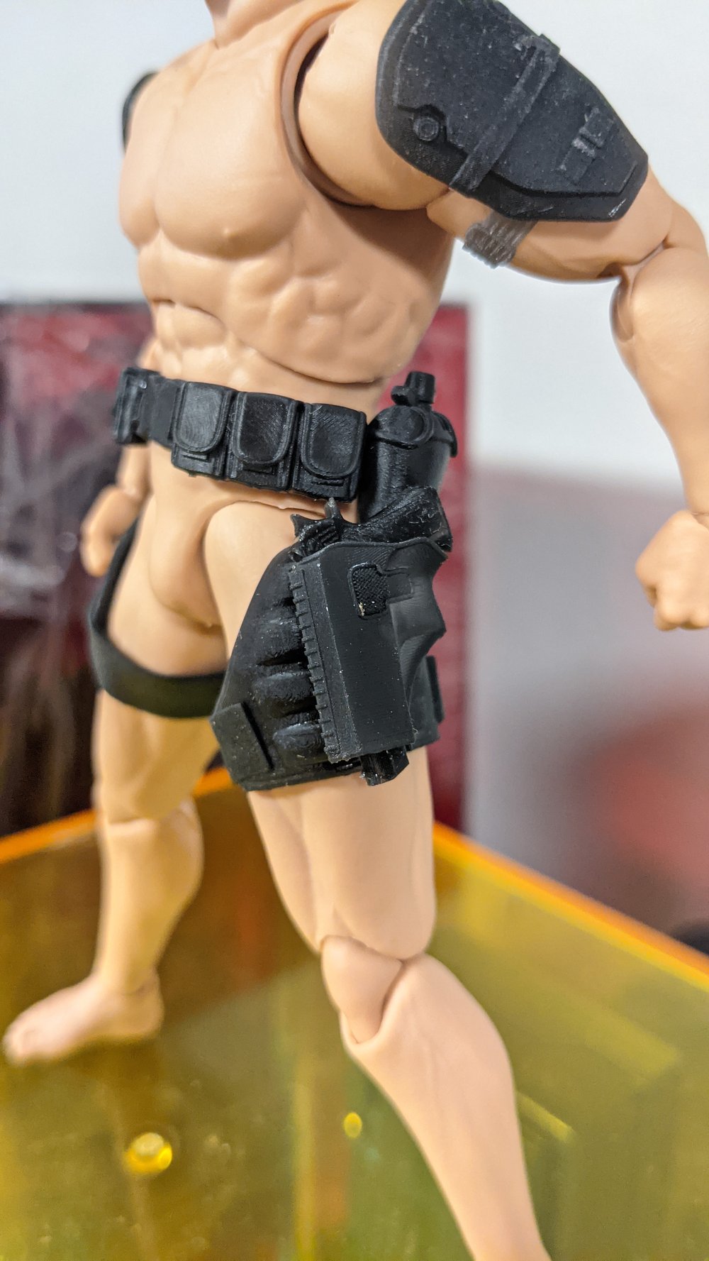 Heavy armor holster