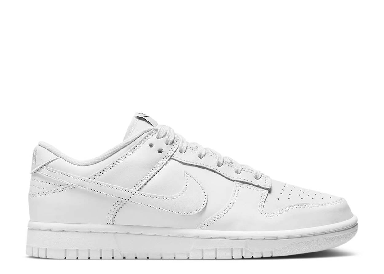 plain white dunks