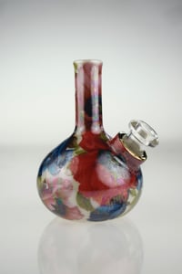 Image 5 of Mini Bud Vase (Multicolor Poppies)