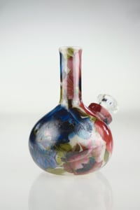 Image 4 of Mini Bud Vase (Multicolor Poppies)